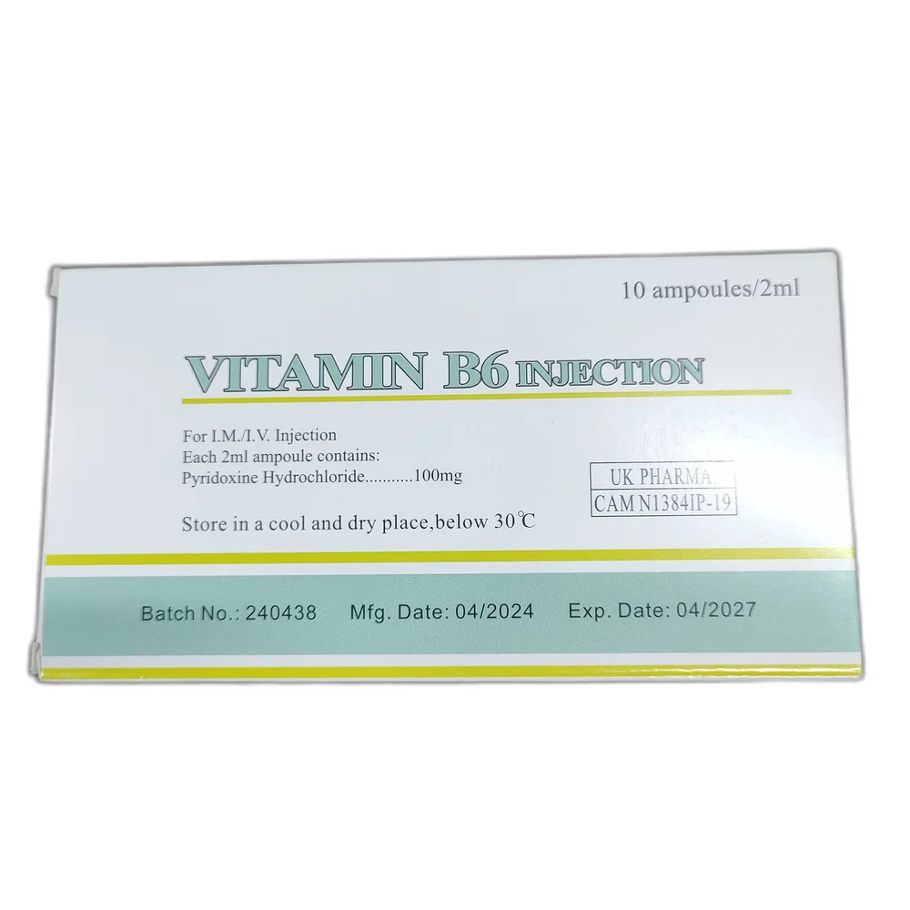 Vitamin B6 Injection — available at pharmacies in Cambodia on PharmKulen