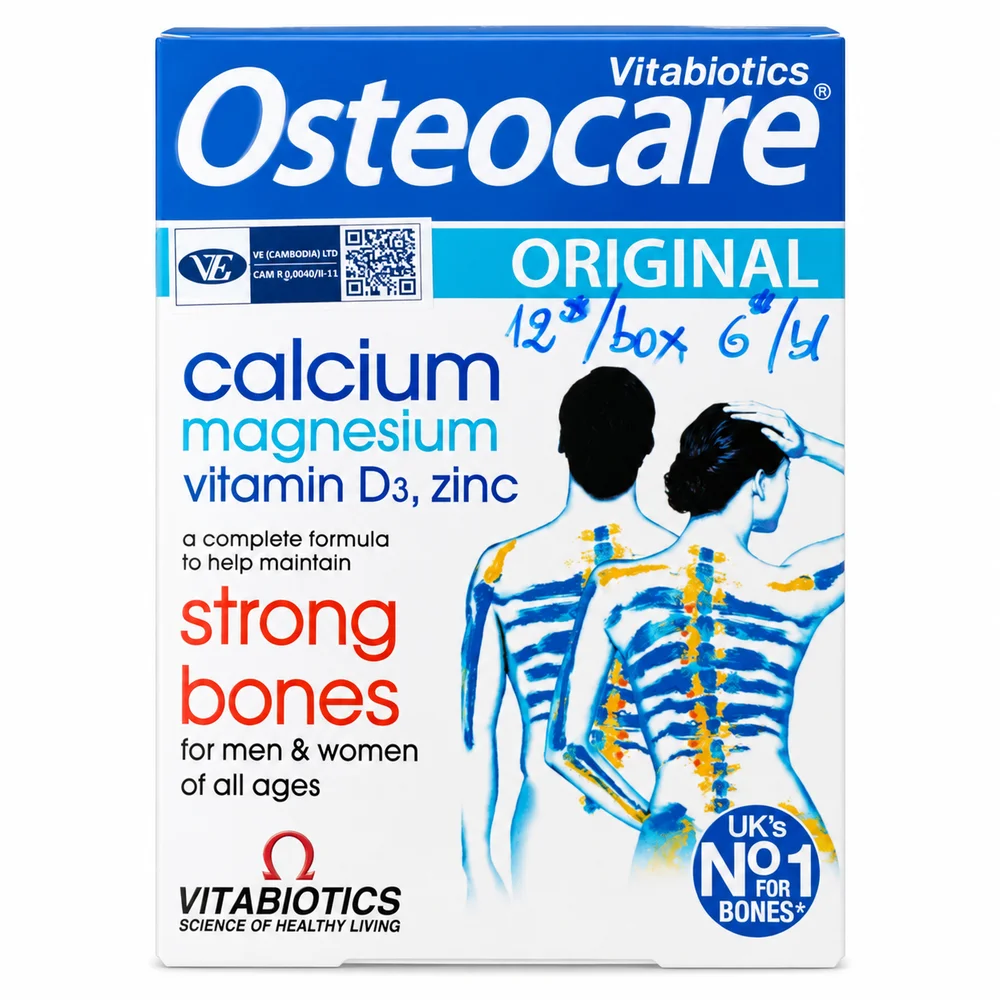 Osteocare Original — available at pharmacies in Cambodia on PharmKulen