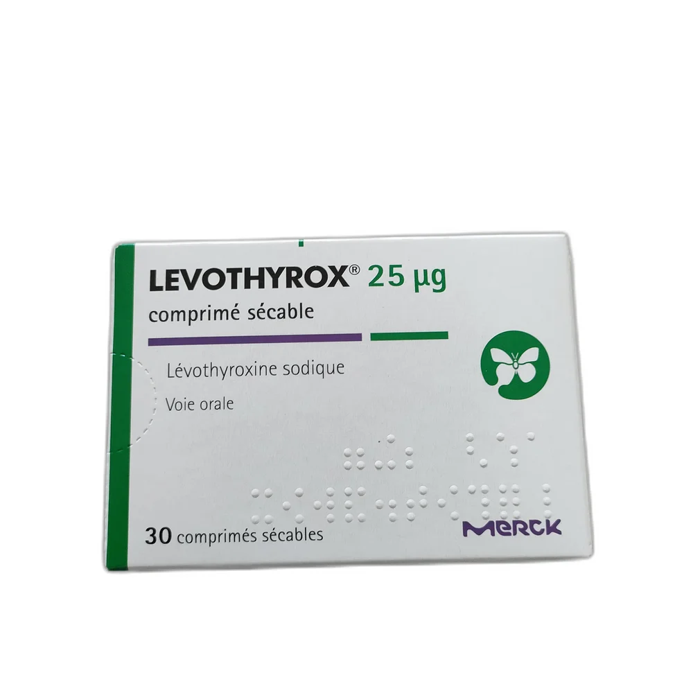 Levothyrox 25 µg — available at pharmacies in Cambodia on PharmKulen