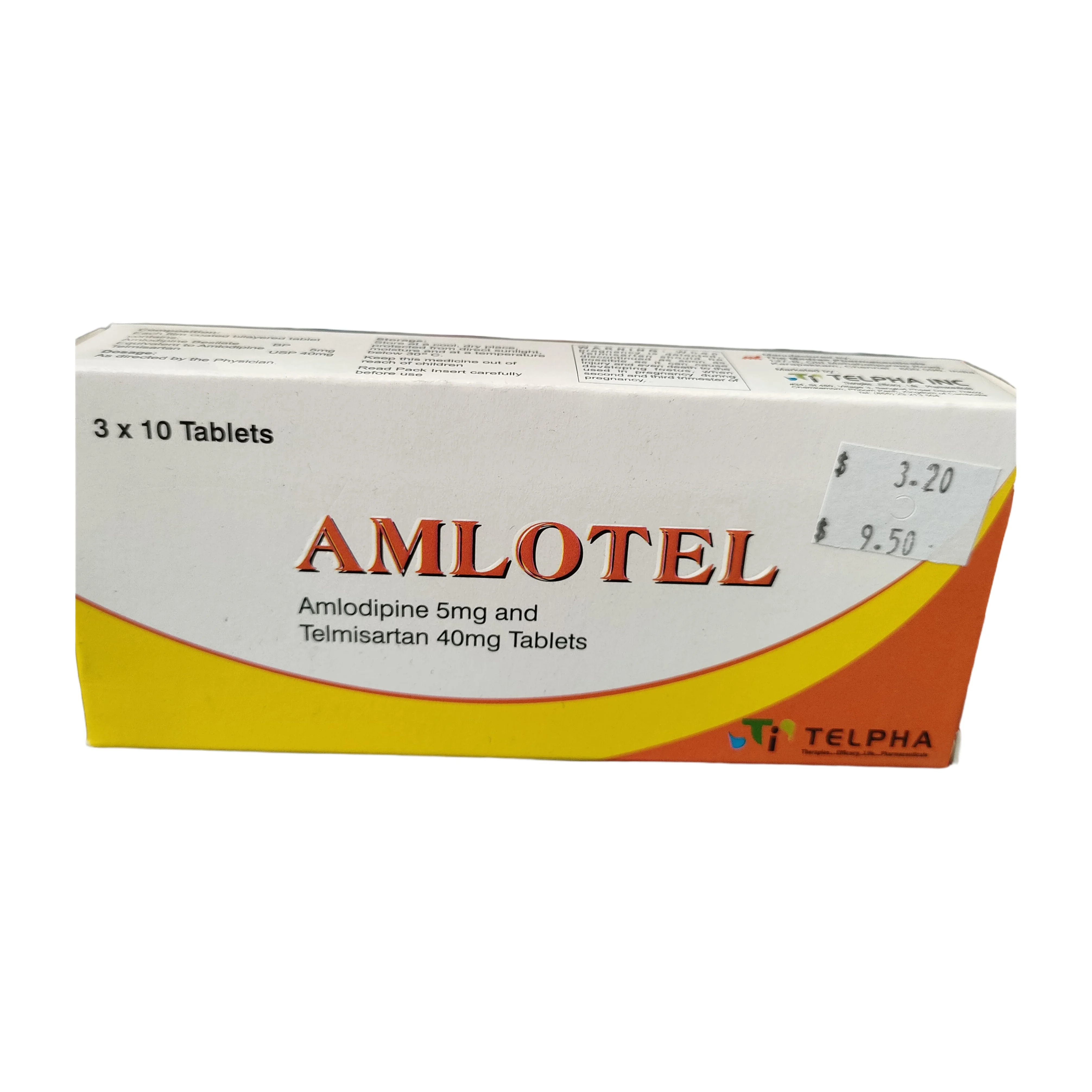 Amlotel — available at pharmacies in Cambodia on PharmKulen
