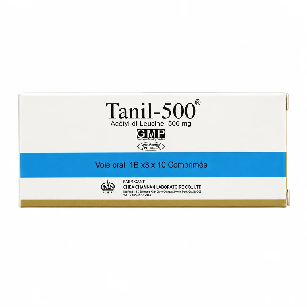 Tanil-500 — available at pharmacies in Cambodia on PharmKulen