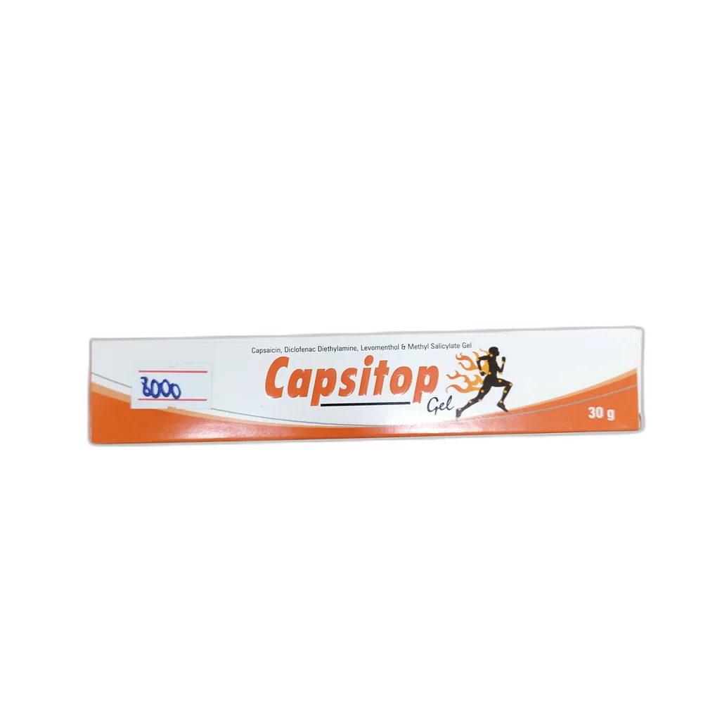 Capsitop Gel — available at pharmacies in Cambodia on PharmKulen