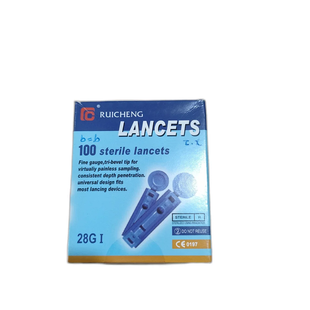 Ruicheng Lancets — available at pharmacies in Cambodia on PharmKulen