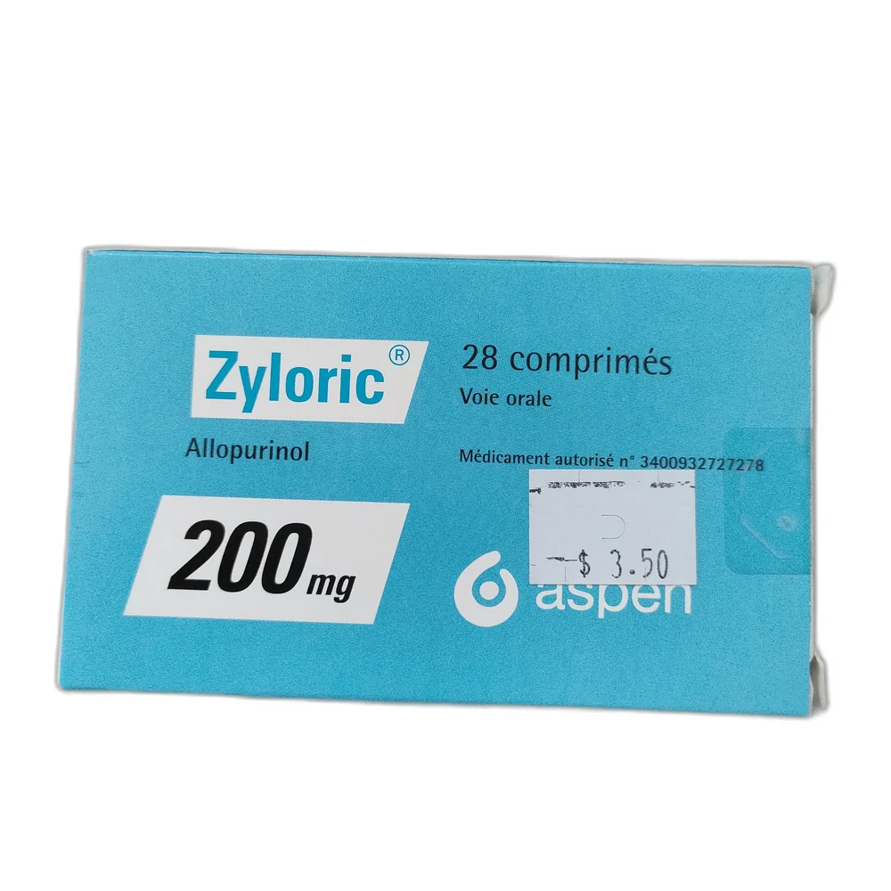 Zyloric 200 mg — available at pharmacies in Cambodia on PharmKulen