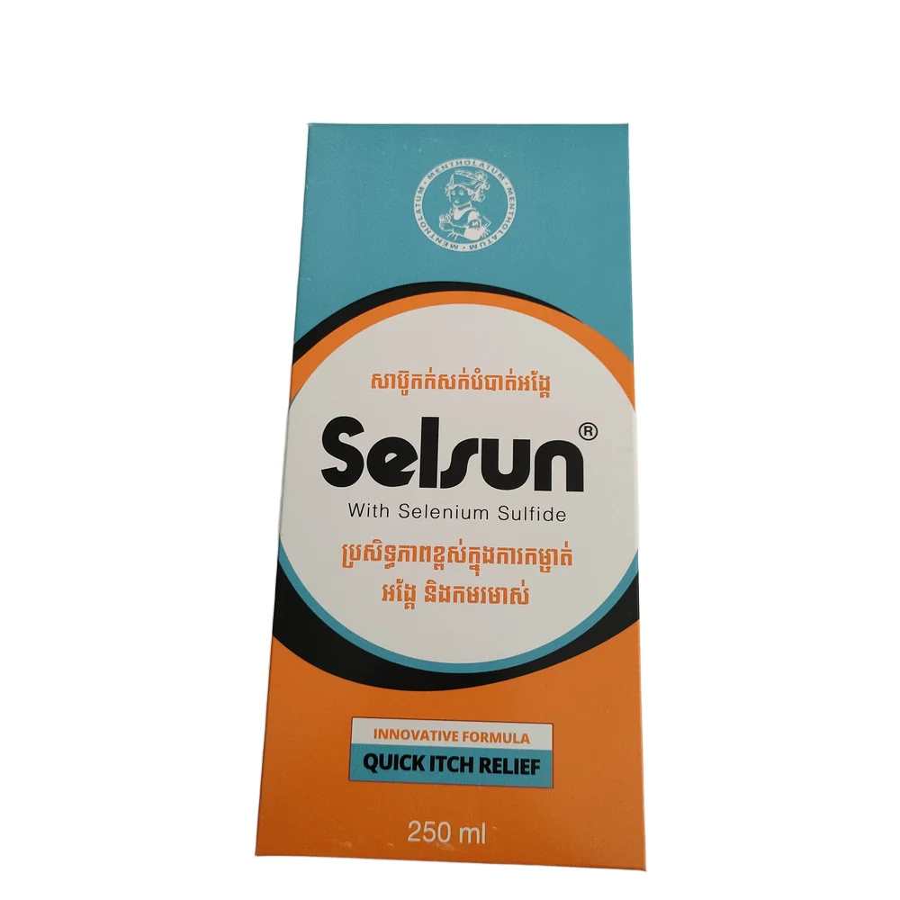 Selsun — available at pharmacies in Cambodia on PharmKulen
