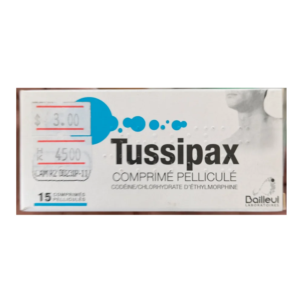 Tussipax — available at pharmacies in Cambodia on PharmKulen