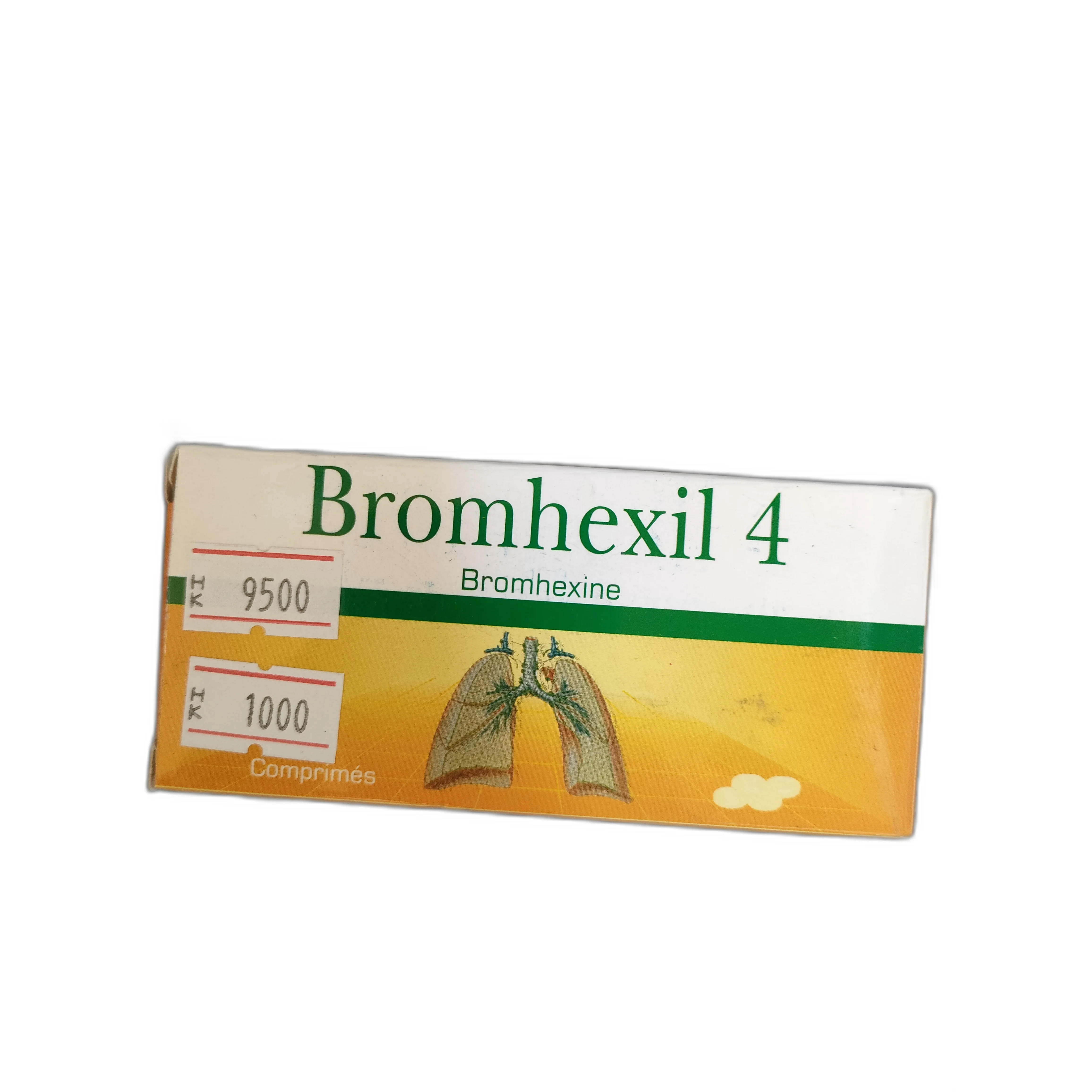 Bromhexil 4 — available at pharmacies in Cambodia on PharmKulen