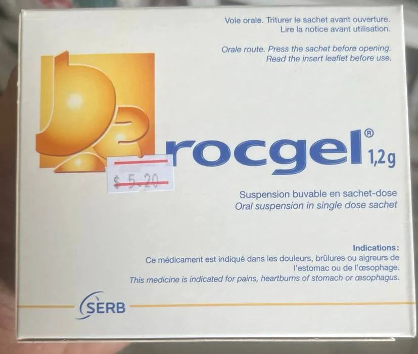Rocgel — available at pharmacies in Cambodia on PharmKulen