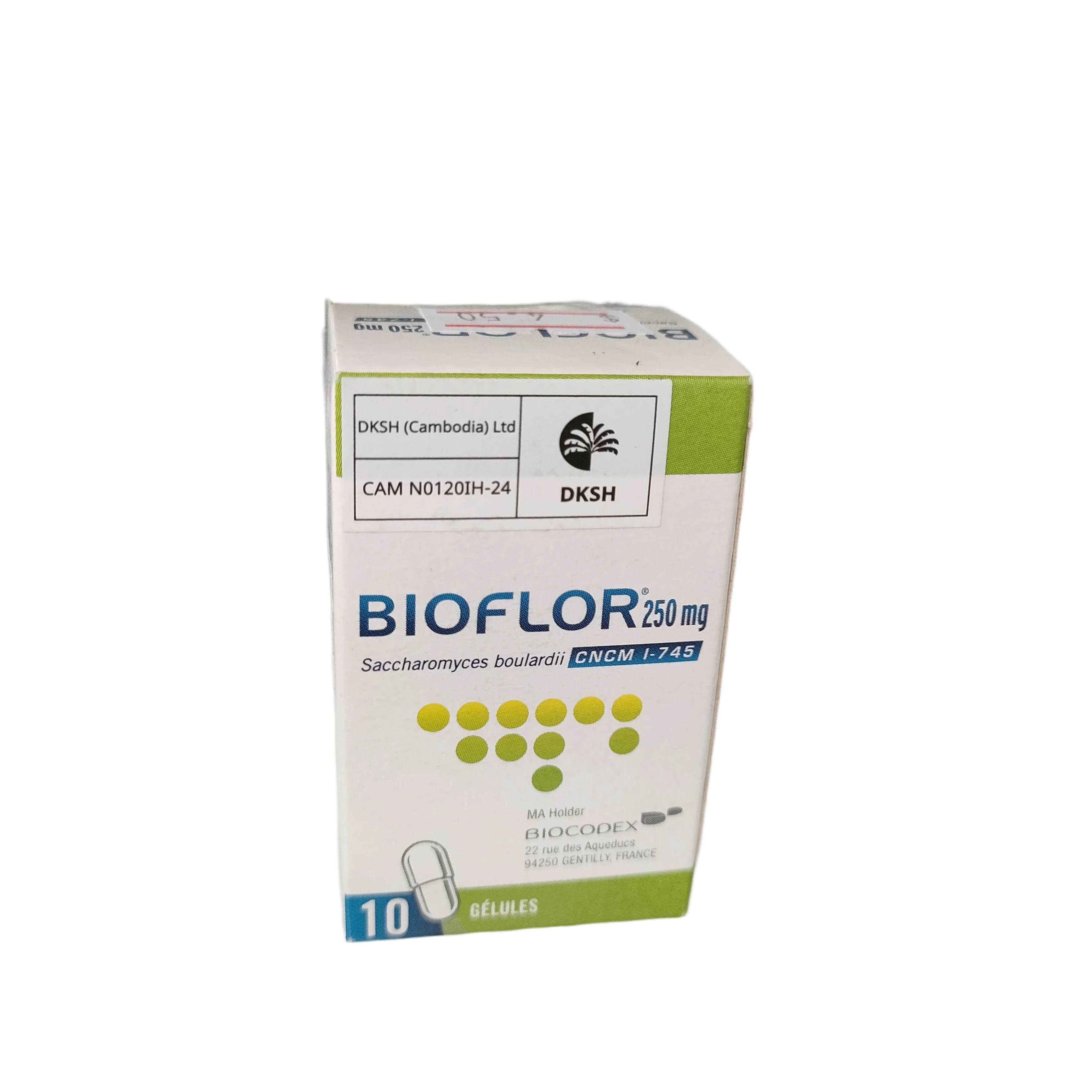 Bioflor — available at pharmacies in Cambodia on PharmKulen
