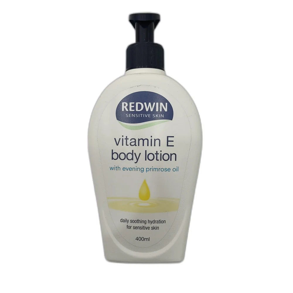 Redwin Vitamin E Body Lotion — available at pharmacies in Cambodia on PharmKulen