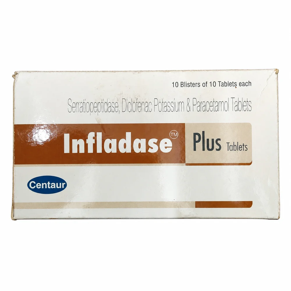 Infladase Plus — available at pharmacies in Cambodia on PharmKulen