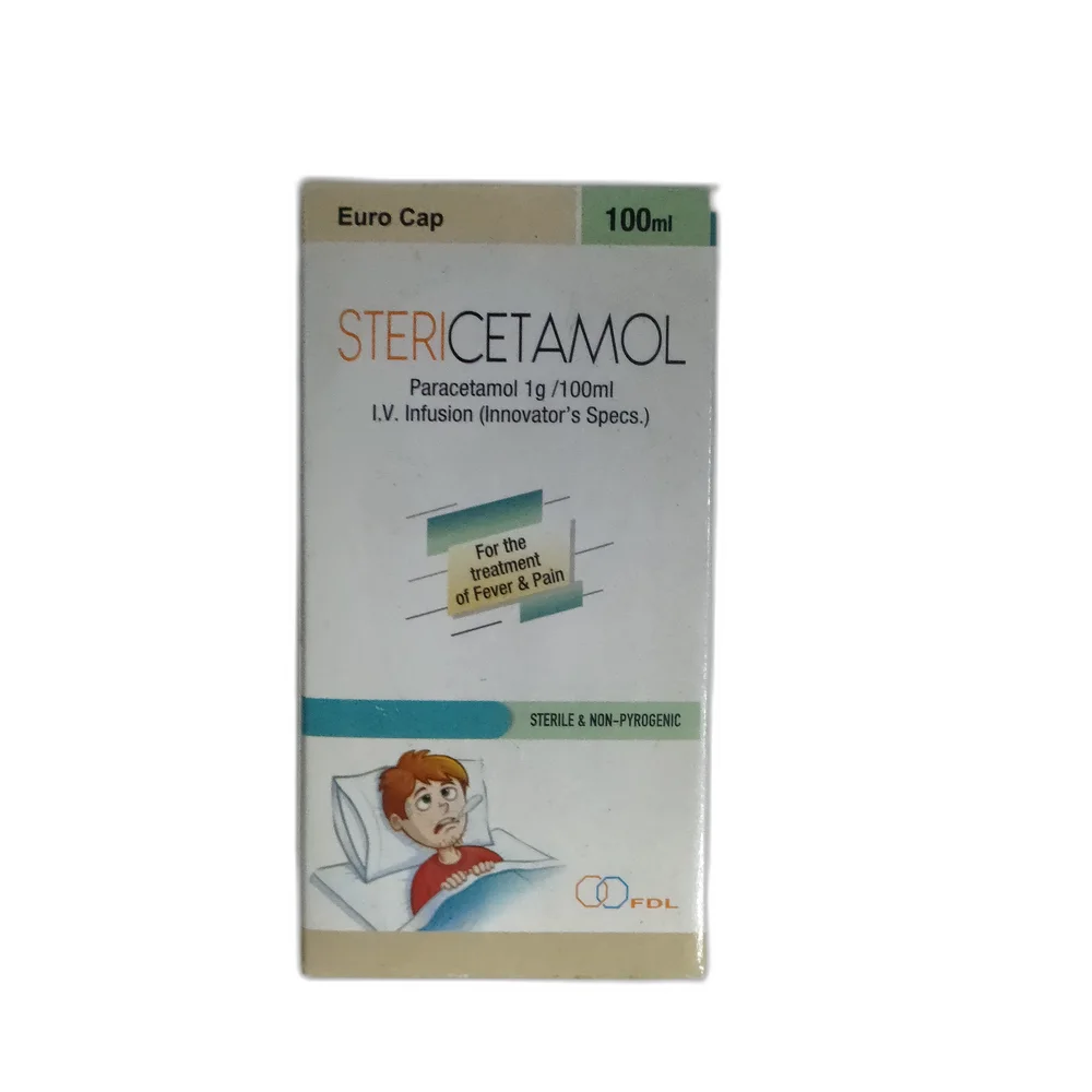 Stericetamol — available at pharmacies in Cambodia on PharmKulen
