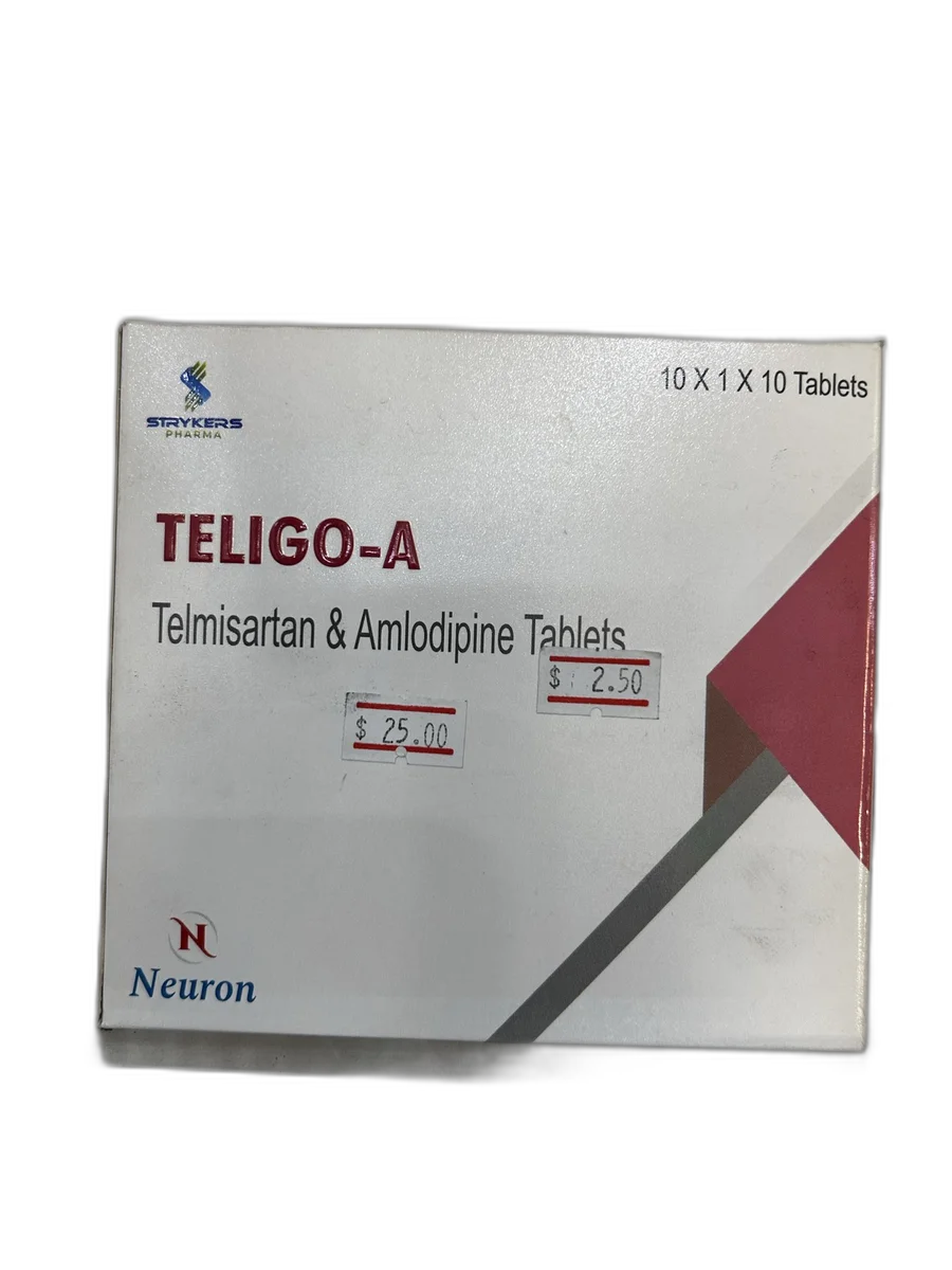 Teligo-A — available at pharmacies in Cambodia on PharmKulen