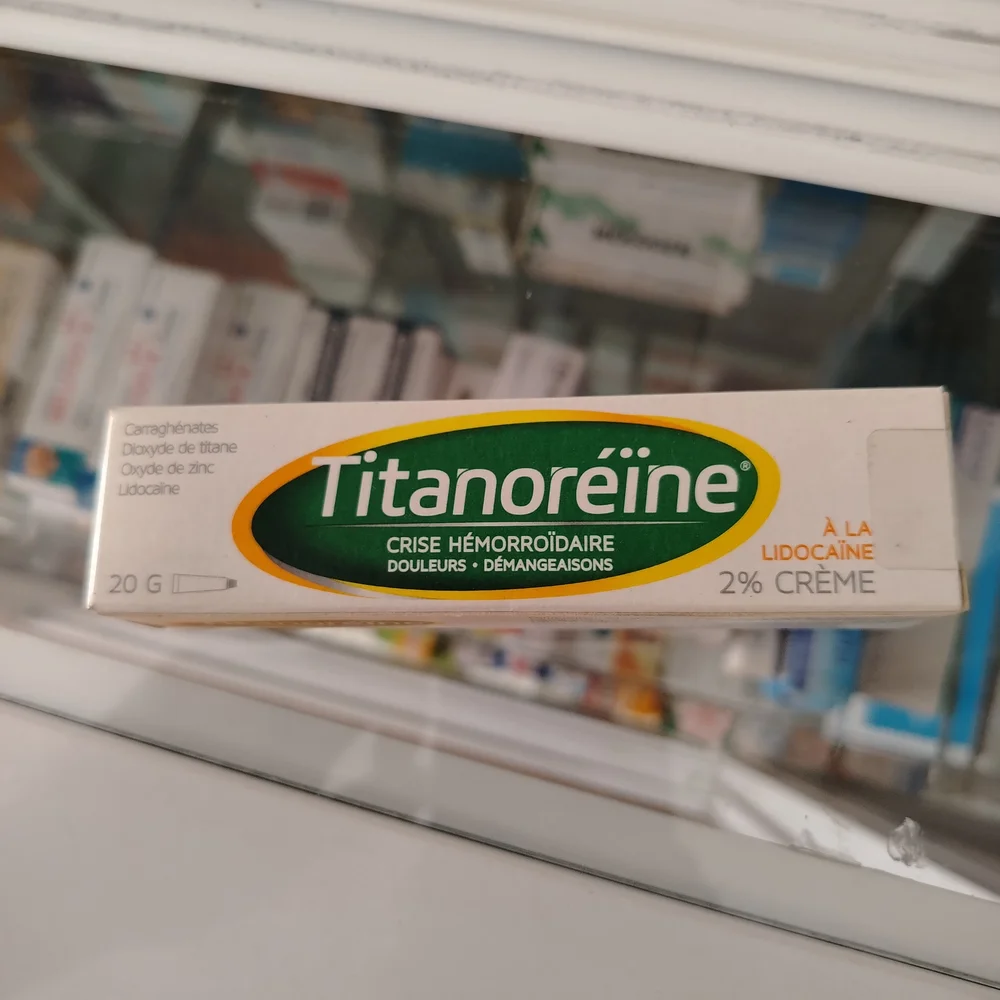 Titanoréine à la lidocaïne — available at pharmacies in Cambodia on PharmKulen