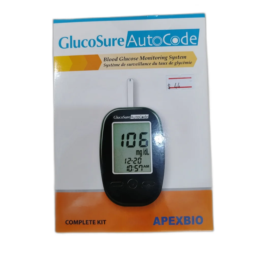 GlucoSure AutoCode Blood Glucose Monitoring System — available at pharmacies in Cambodia on PharmKulen