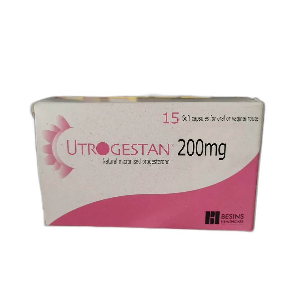 Utrogestan — available at pharmacies in Cambodia on PharmKulen
