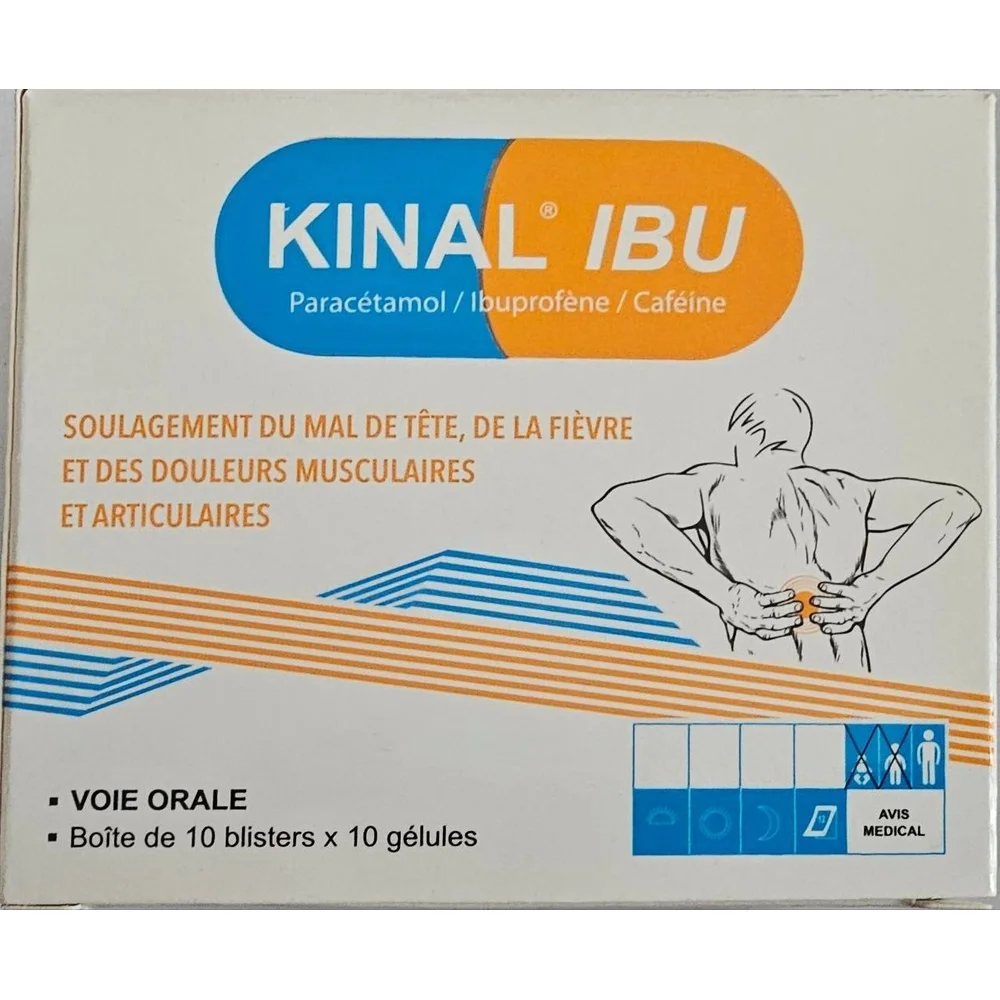 Kinal IBU — available at pharmacies in Cambodia on PharmKulen