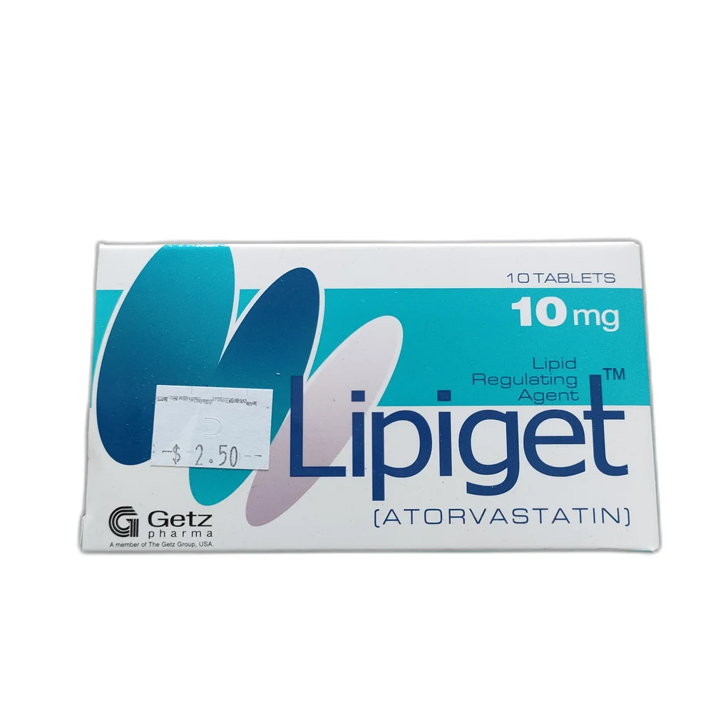 Lipiget 10 mg — available at pharmacies in Cambodia on PharmKulen