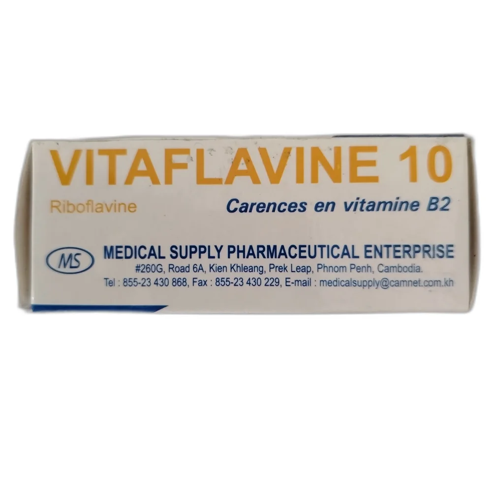 Vitaflavine 10 — available at pharmacies in Cambodia on PharmKulen