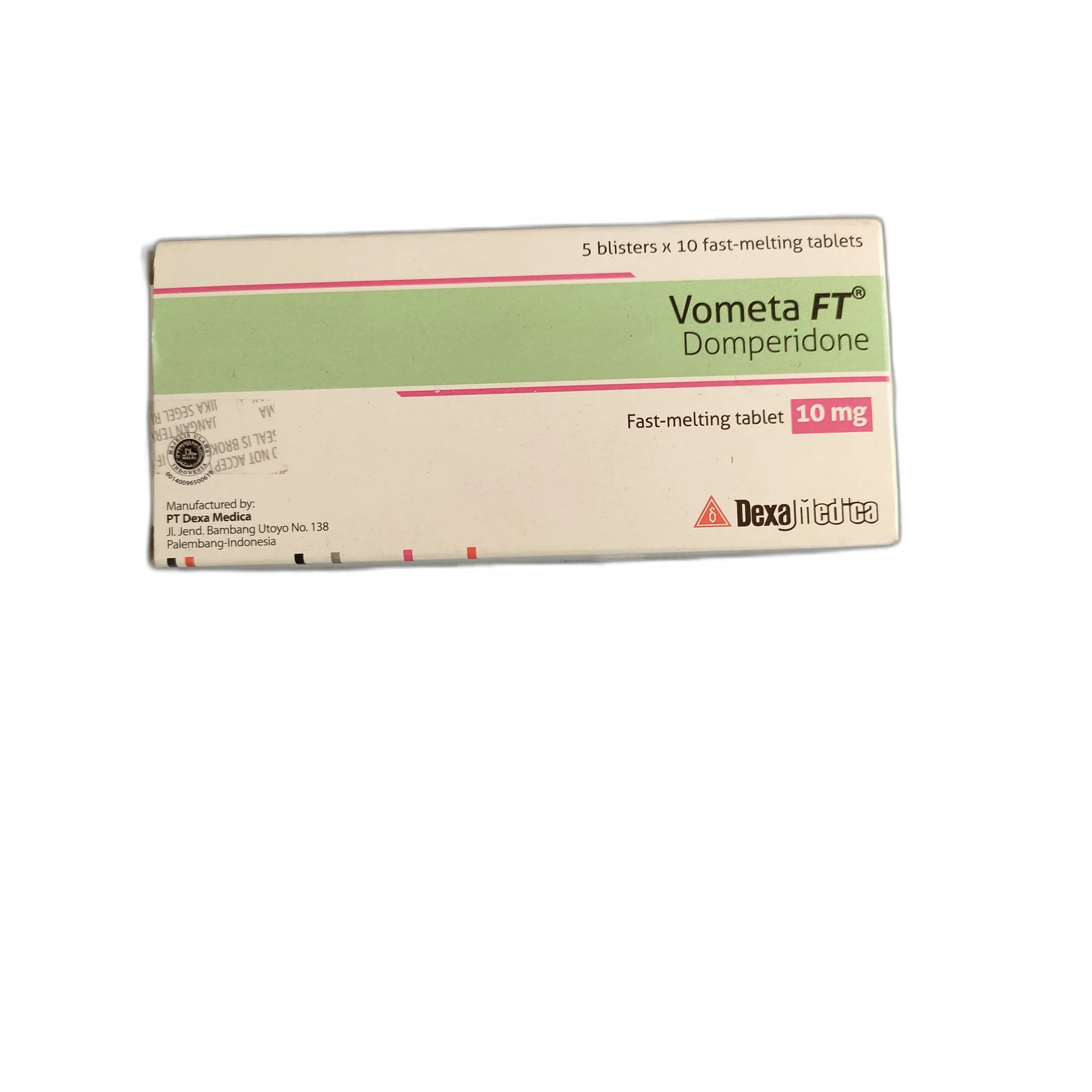 Vometa FT 10 mg — available at pharmacies in Cambodia on PharmKulen