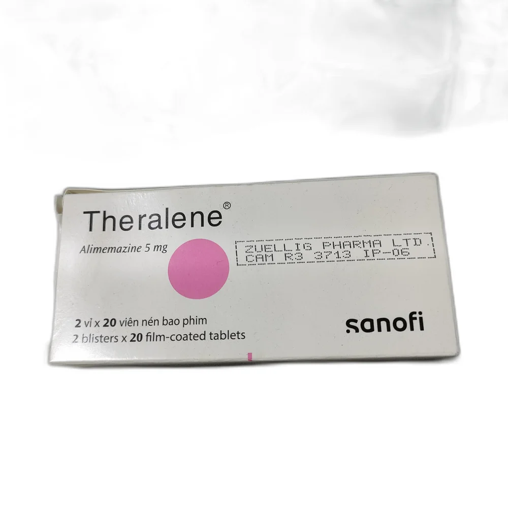 Theralene — available at pharmacies in Cambodia on PharmKulen
