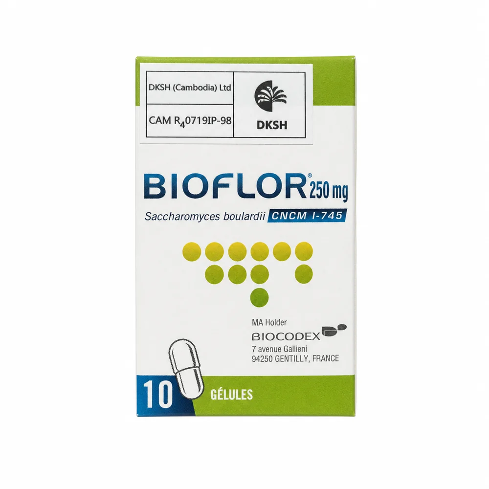 Bioflor — available at pharmacies in Cambodia on PharmKulen