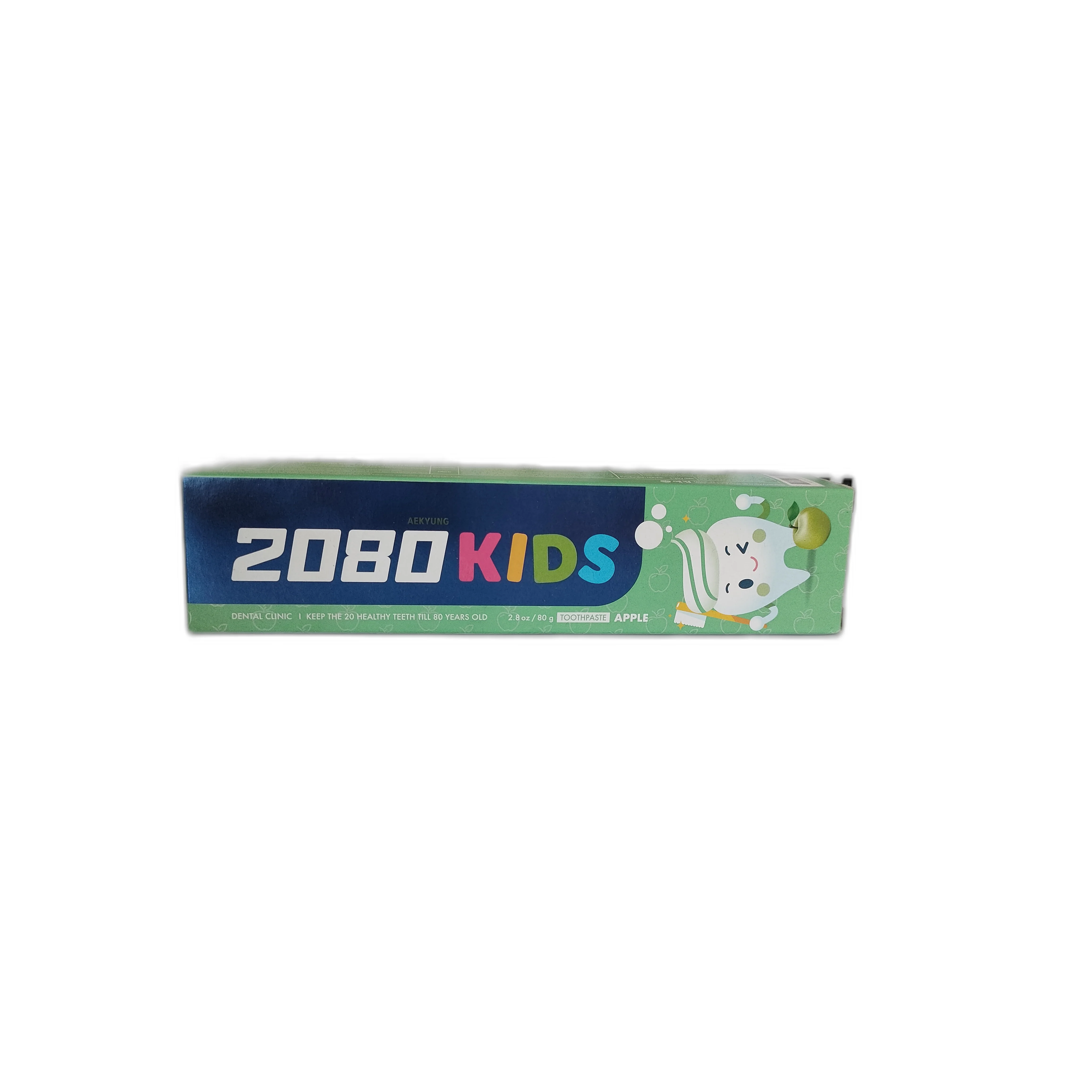 2080 Kids Apple Toothpaste — available at pharmacies in Cambodia on PharmKulen