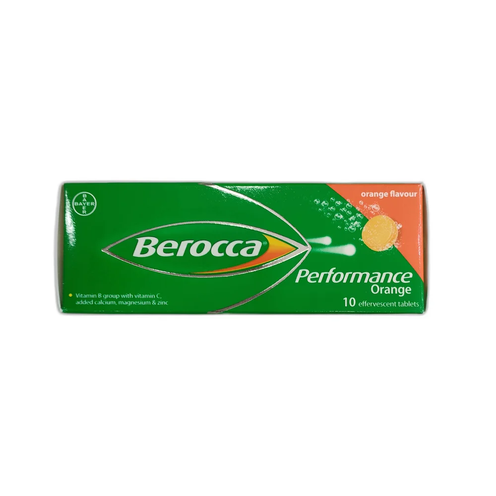 Berocca Performance Orange — available at pharmacies in Cambodia on PharmKulen