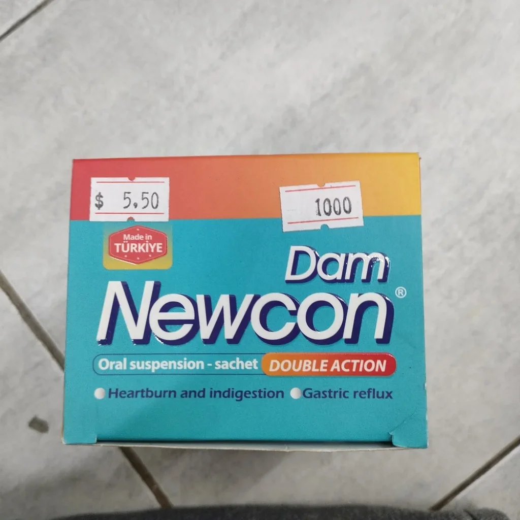 Dam Newcon Double Action — available at pharmacies in Cambodia on PharmKulen