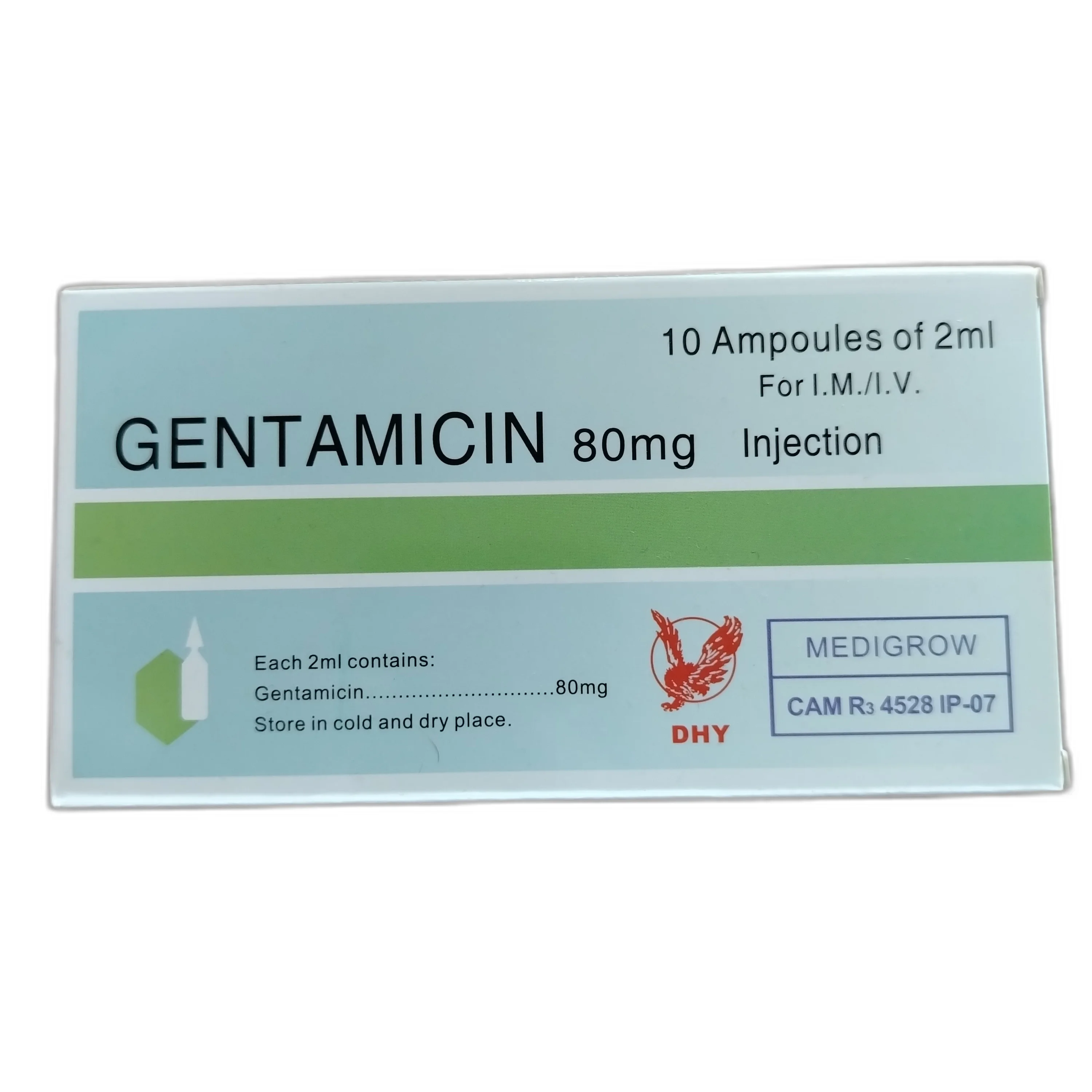 Gentamicin — available at pharmacies in Cambodia on PharmKulen
