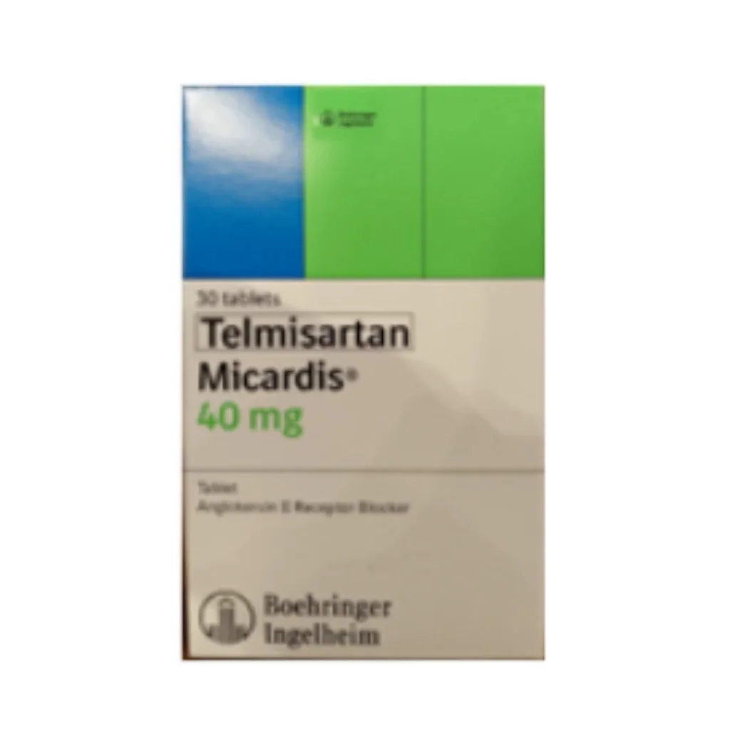 Micardis 40mg (Telmisartan) — available at pharmacies in Cambodia on PharmKulen