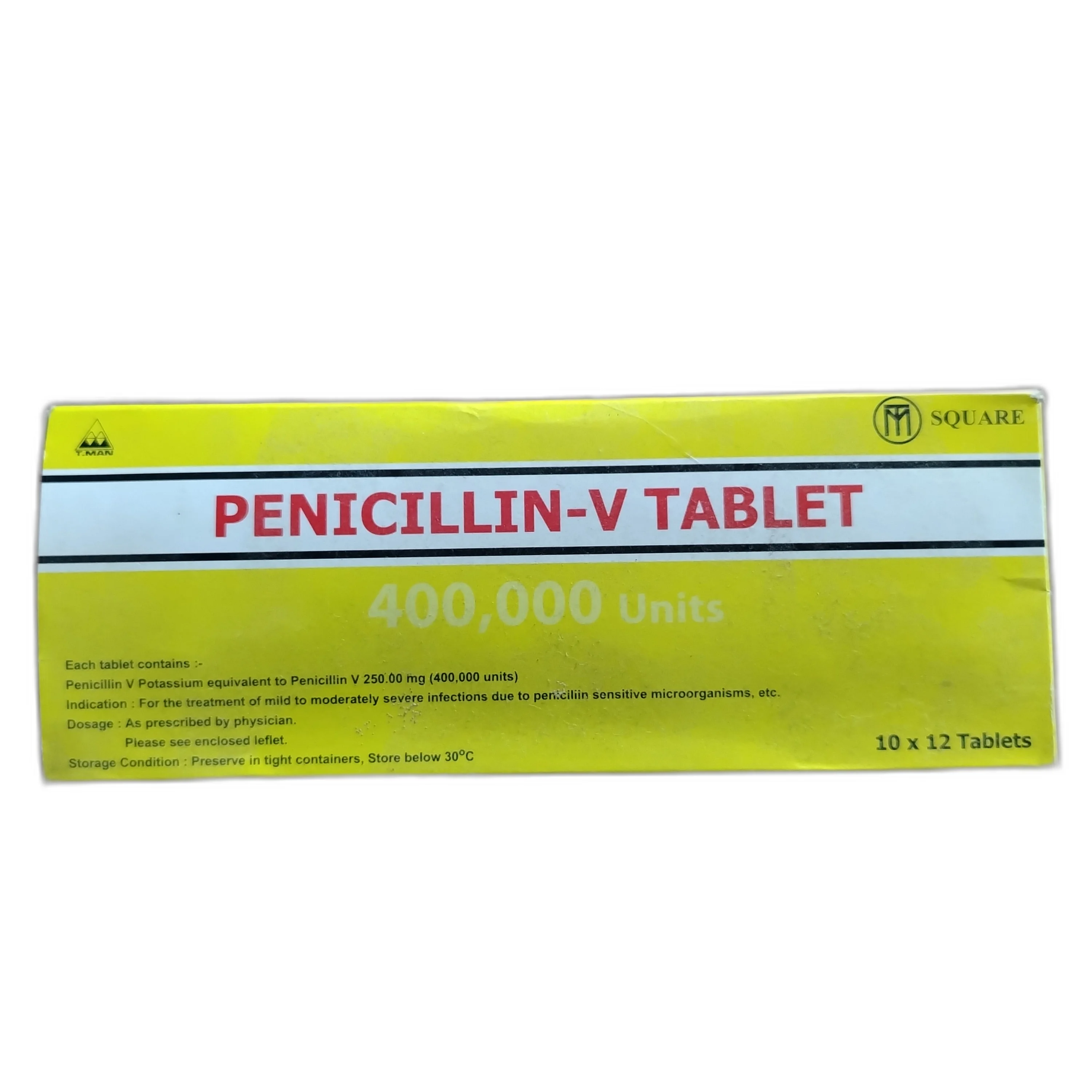 Penicillin-V Tablet — available at pharmacies in Cambodia on PharmKulen