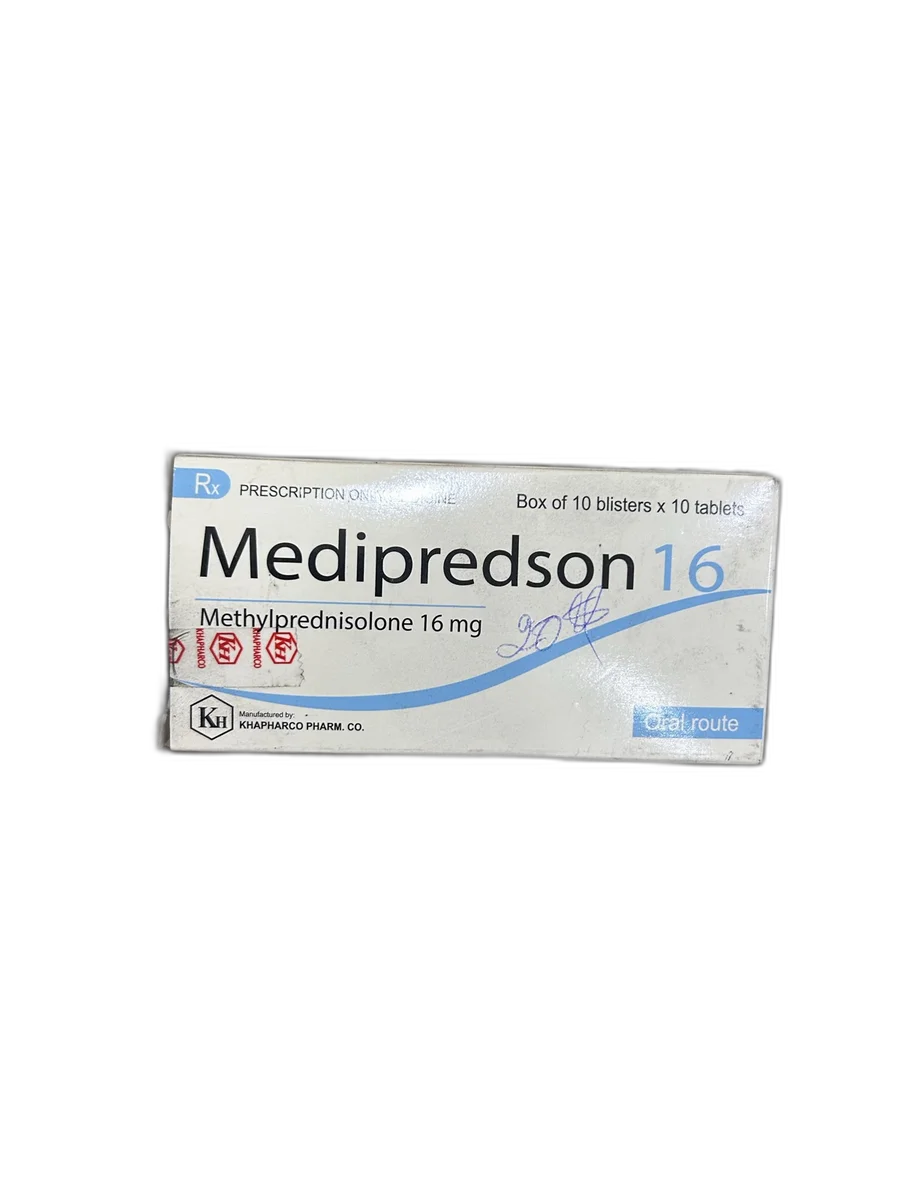 Medipredson 16 mg — available at pharmacies in Cambodia on PharmKulen