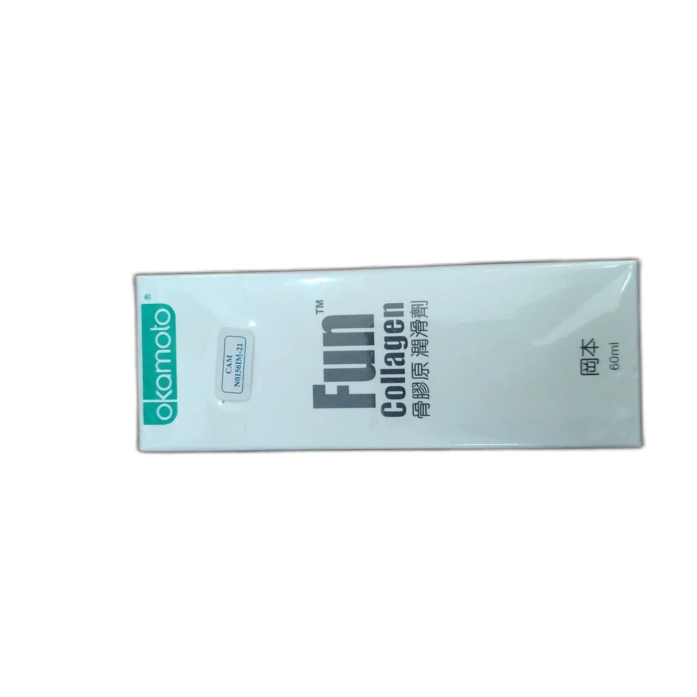 Okamoto Fun Collagen — available at pharmacies in Cambodia on PharmKulen