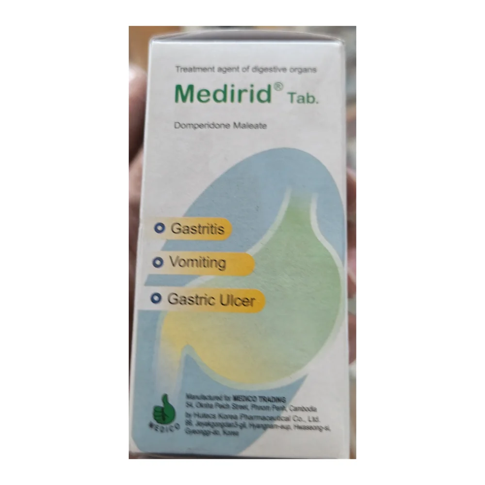 Medirid — available at pharmacies in Cambodia on PharmKulen