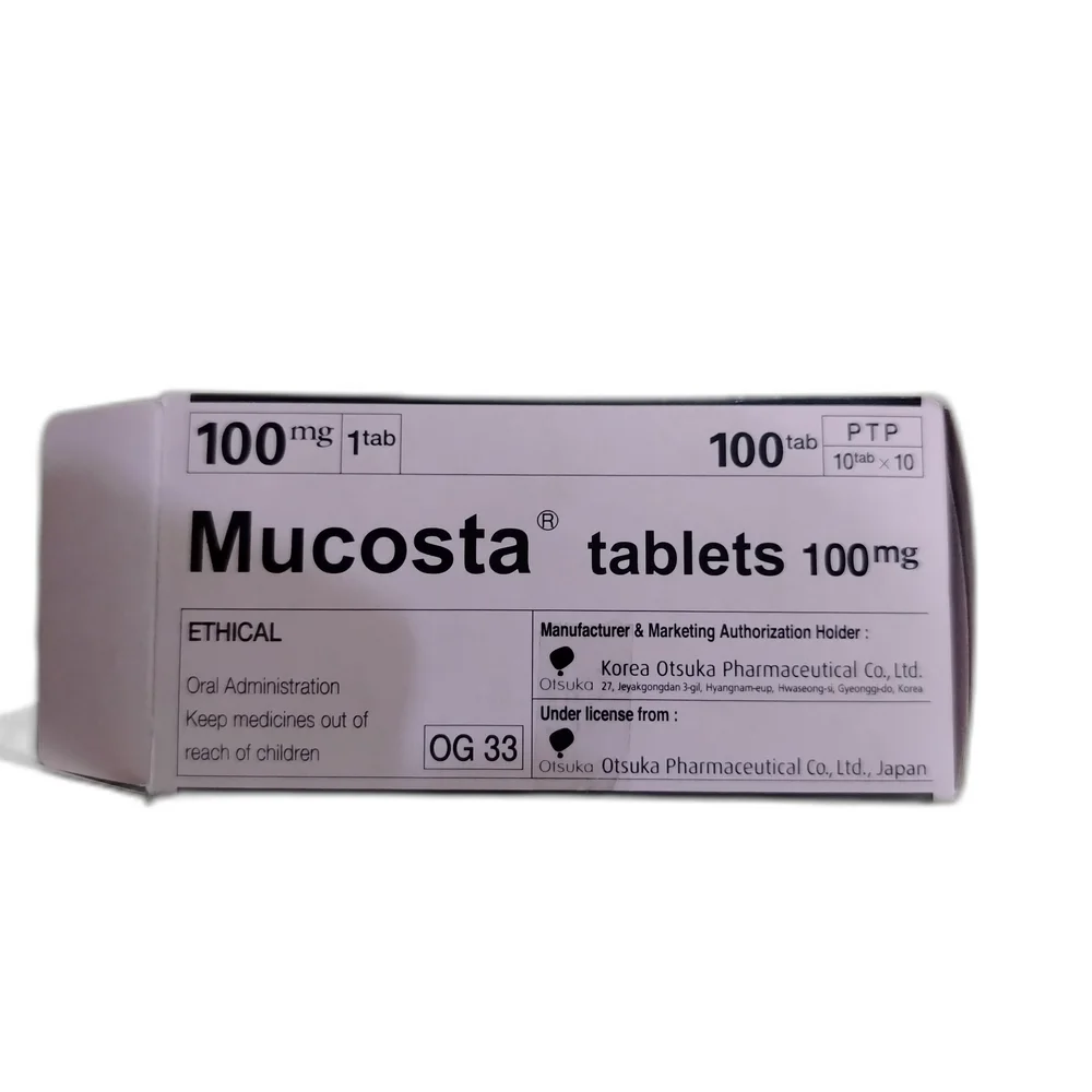Mucosta — available at pharmacies in Cambodia on PharmKulen