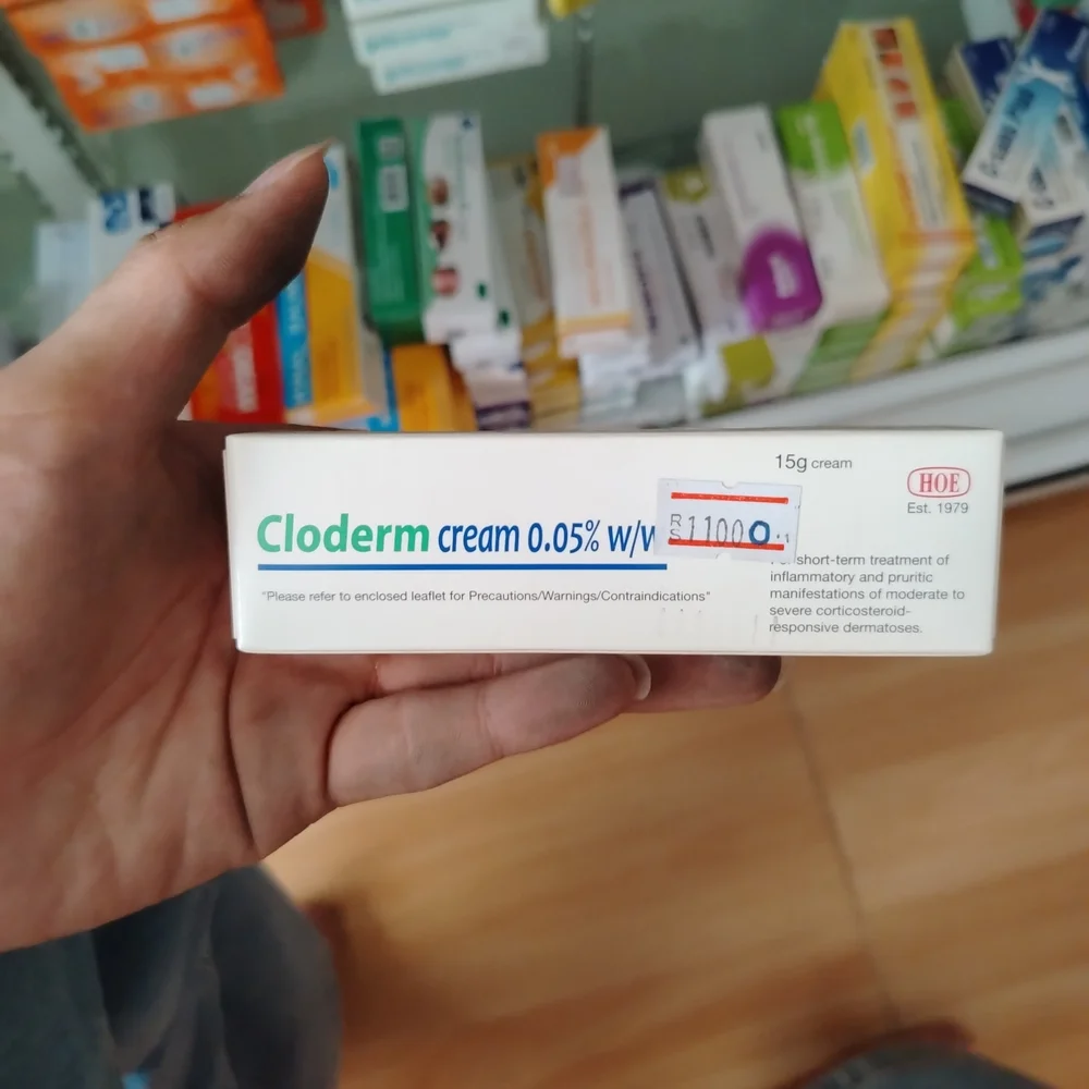 Cloderm — available at pharmacies in Cambodia on PharmKulen