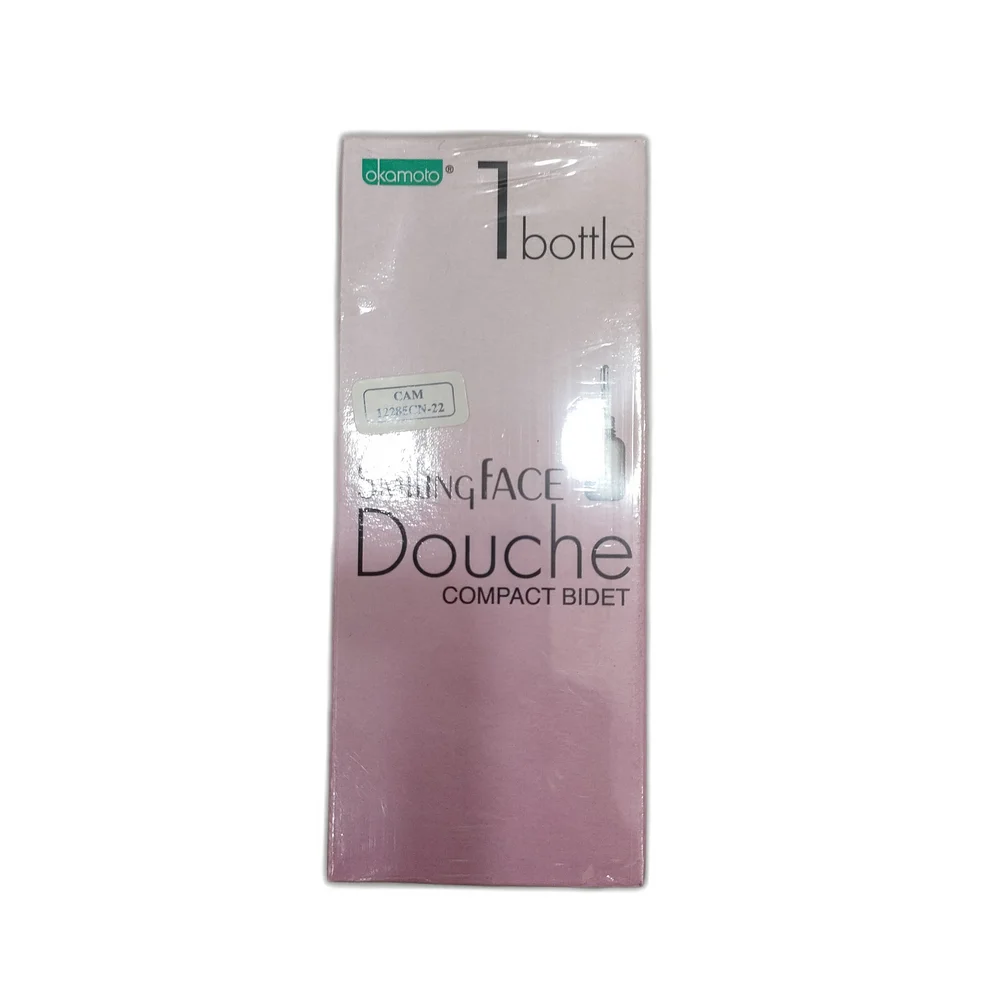 Okamoto Smiling Face Douche — available at pharmacies in Cambodia on PharmKulen