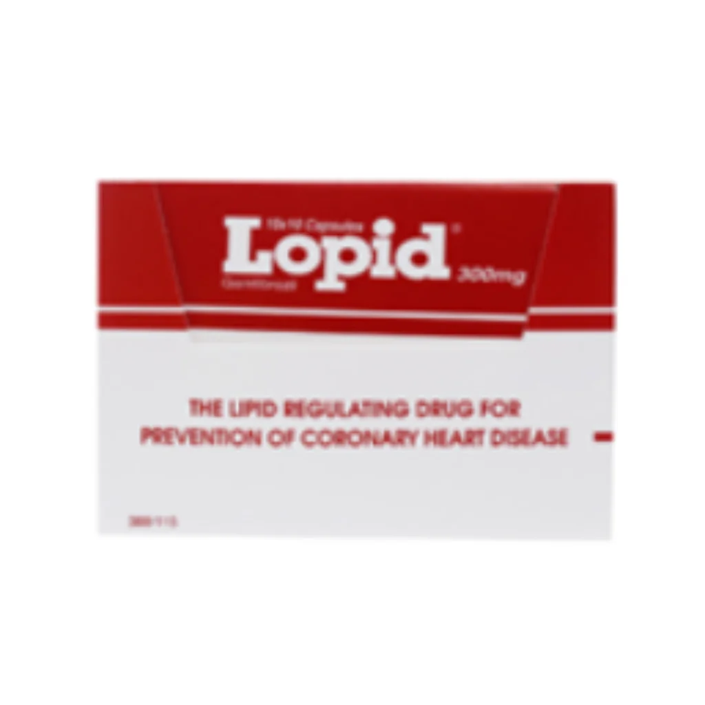 Lopid 300mg (Gemfibrozil) — available at pharmacies in Cambodia on PharmKulen