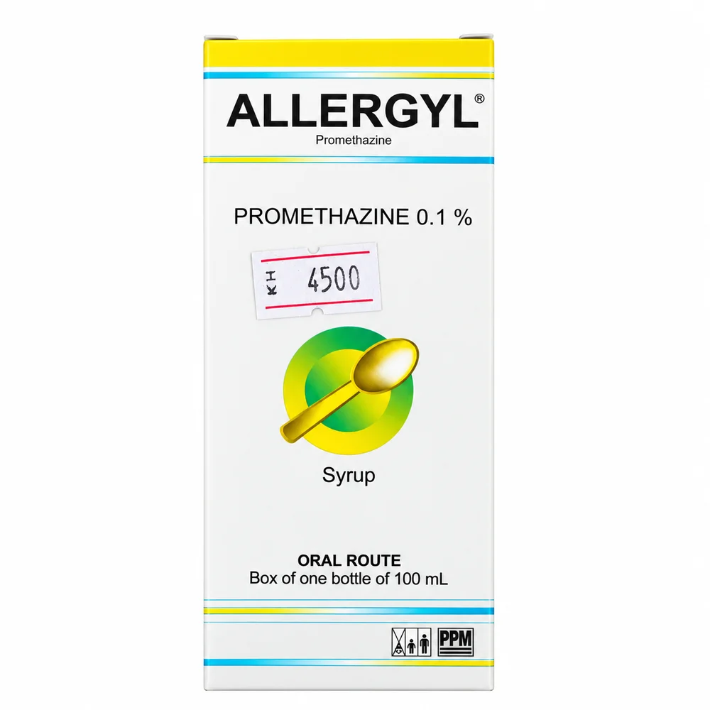 AllergyL — available at pharmacies in Cambodia on PharmKulen
