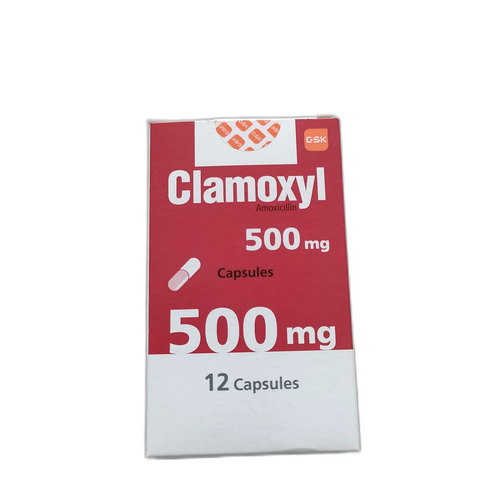 Clamoxyl 500 mg Capsule — available at pharmacies in Cambodia on PharmKulen