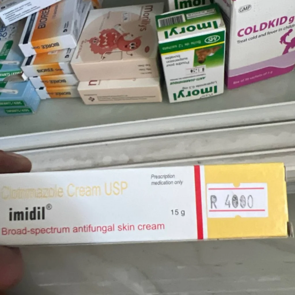 Imidil — available at pharmacies in Cambodia on PharmKulen