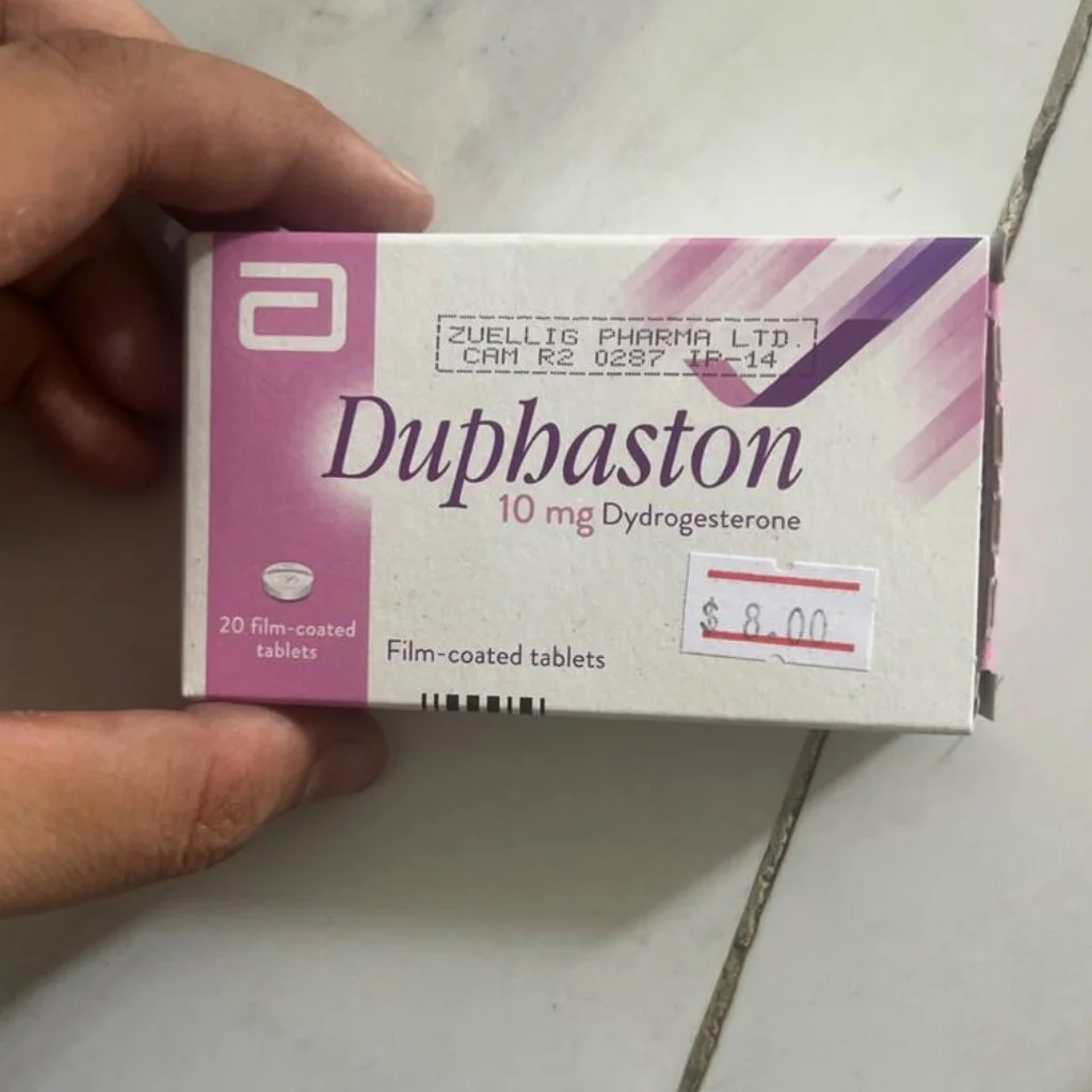 Duphaston — available at pharmacies in Cambodia on PharmKulen