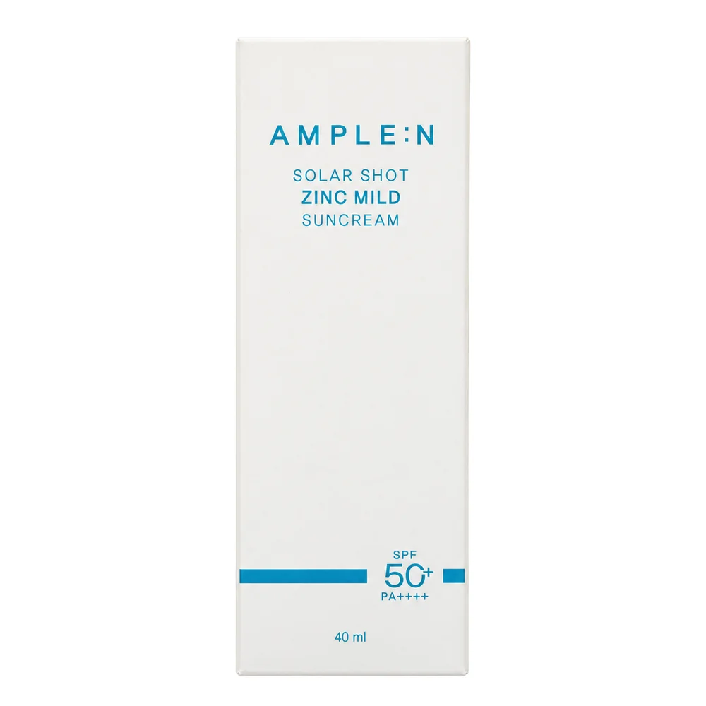 Ample:N Solar Shot Zinc Mild Suncream — available at pharmacies in Cambodia on PharmKulen