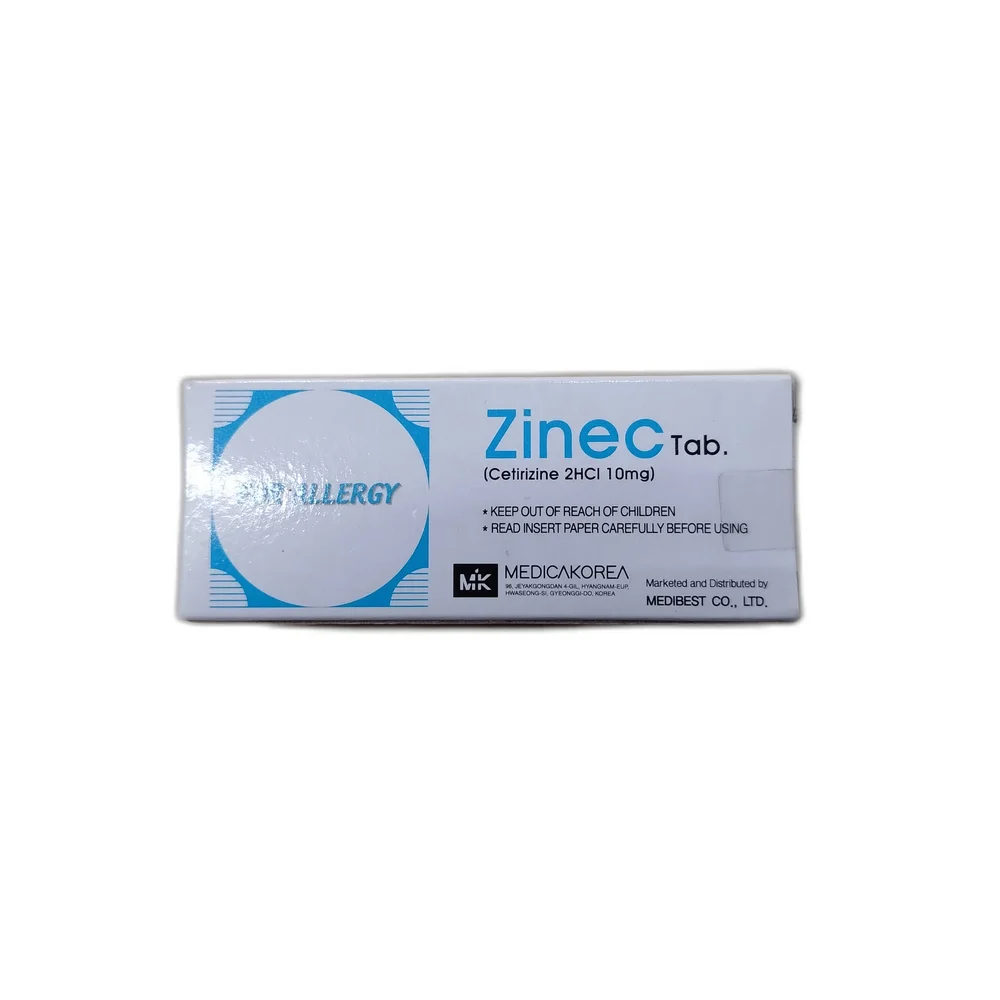 Zinec — available at pharmacies in Cambodia on PharmKulen