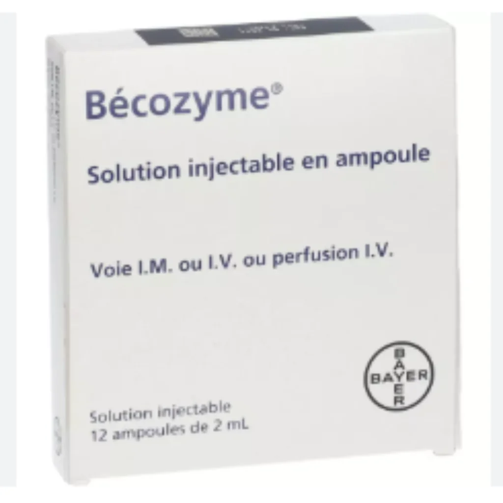 Becozyme Vitamin B Injectable — available at pharmacies in Cambodia on PharmKulen