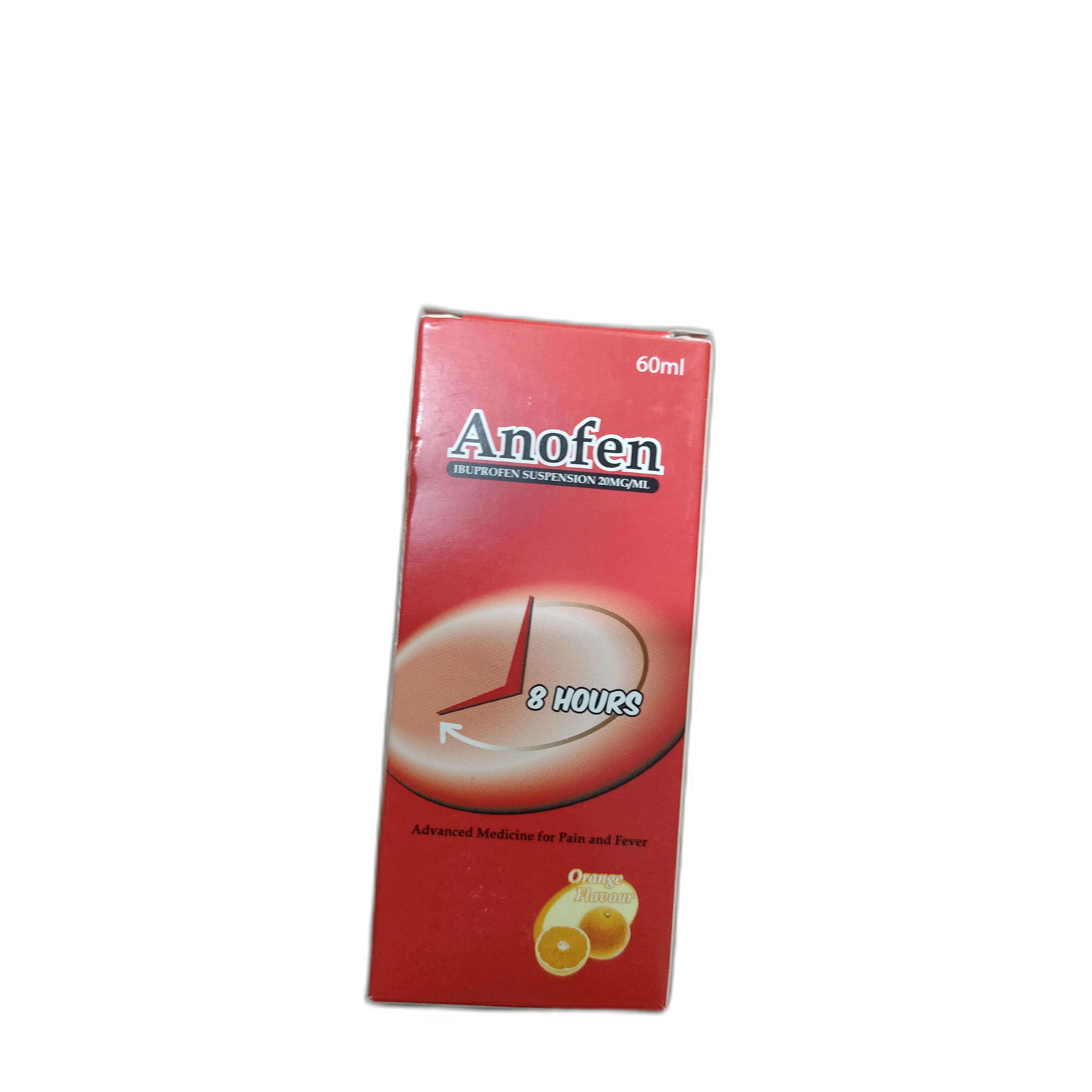 Anofen Syrup — available at pharmacies in Cambodia on PharmKulen