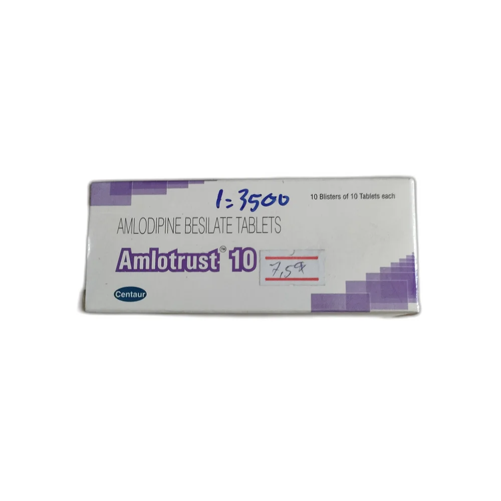 Amlotrust 10 — available at pharmacies in Cambodia on PharmKulen