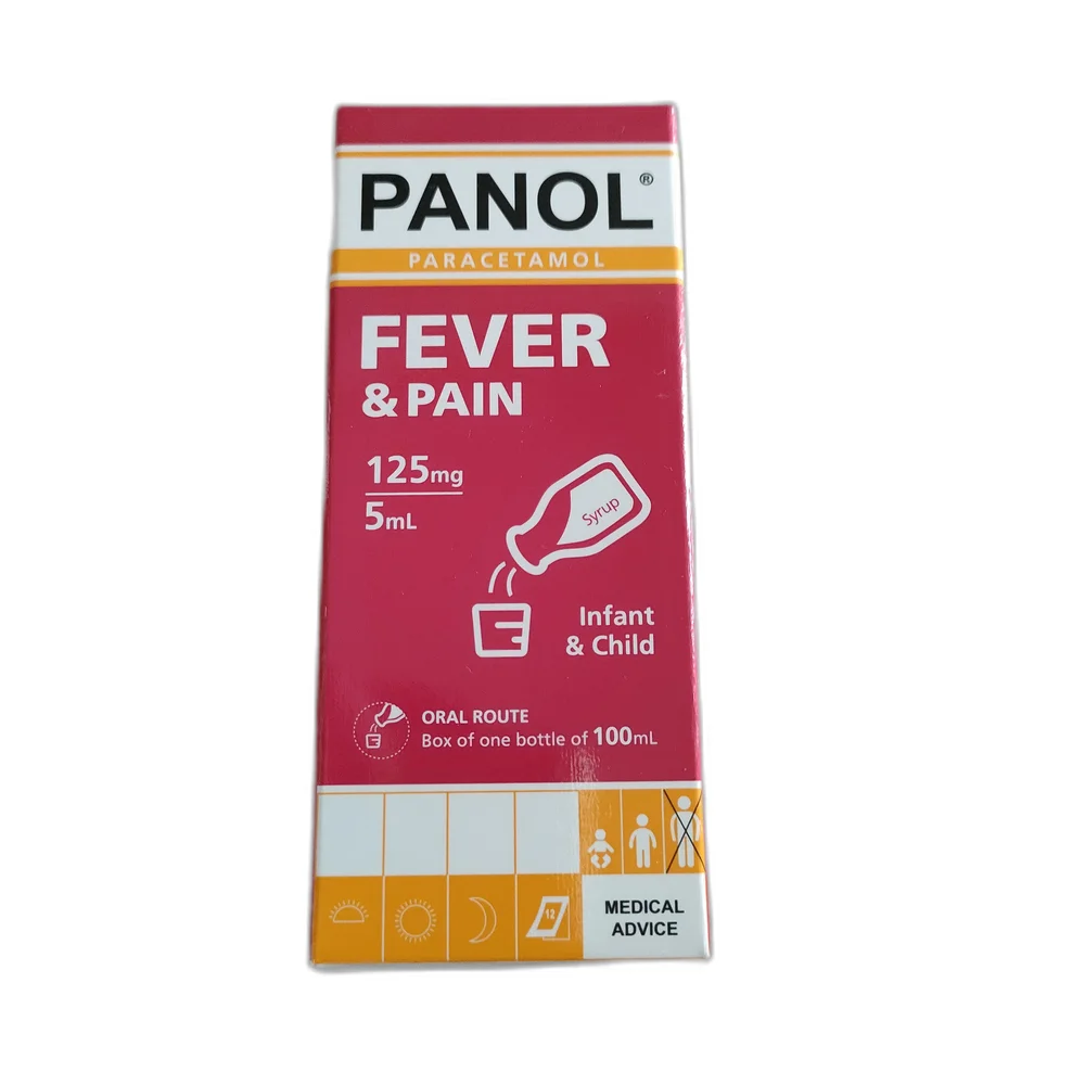 Panol Suspension 125 mg / 5 mL — available at pharmacies in Cambodia on PharmKulen
