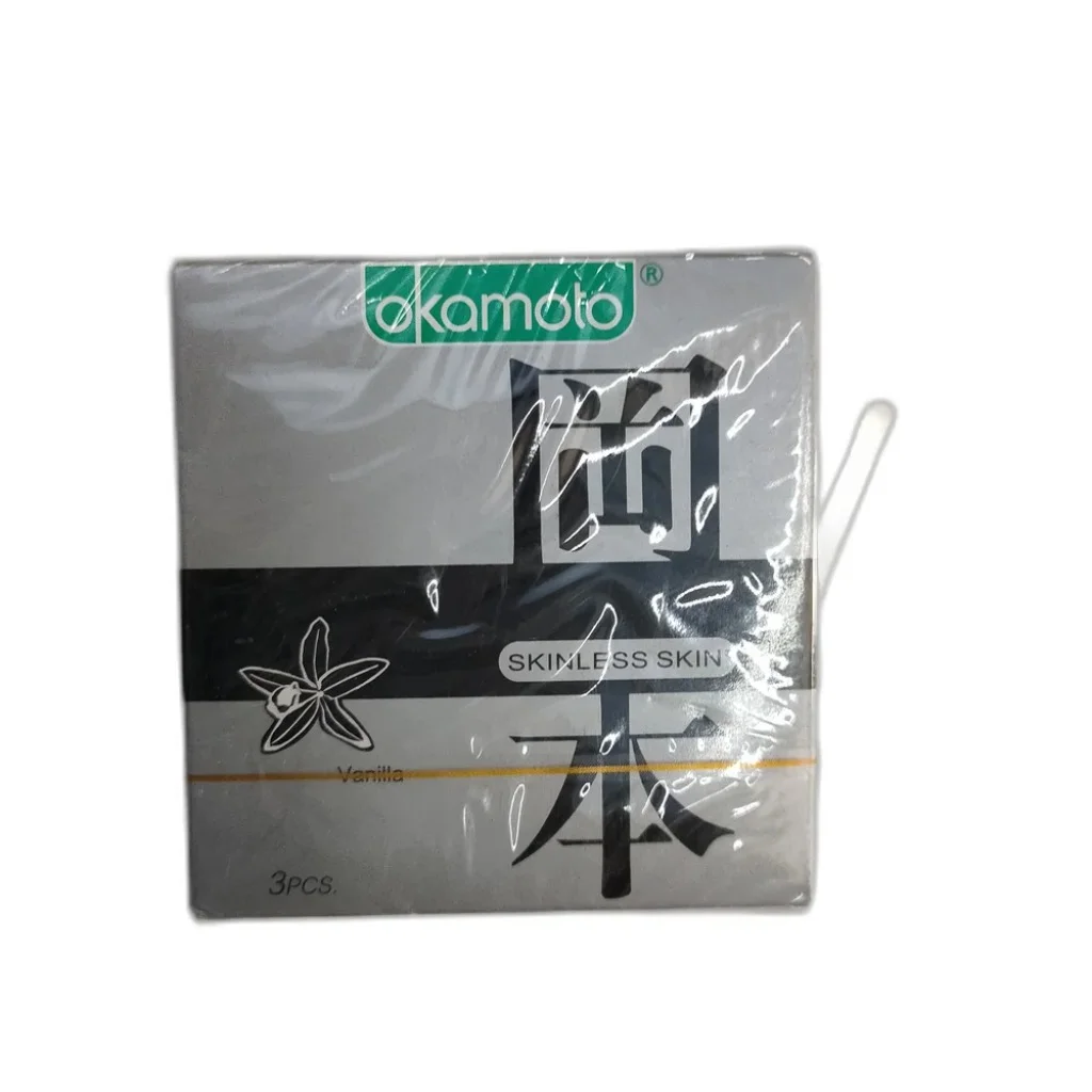 Okamoto Skinless Skin Vanilla — available at pharmacies in Cambodia on PharmKulen